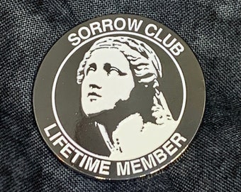 Sorrow Club pin - soft enamel