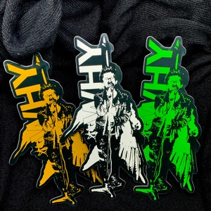 Discharge vinyl sticker | D-beat | Punk vinyl sticker | Hear Nothing See Nothing Say Nothing Sticker | Crust punk | Crass