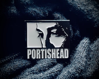 Portishead pin - soft enamel