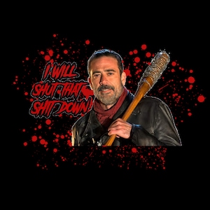Negan PNG ~ Sublimation Digital Design (The Walking Dead)