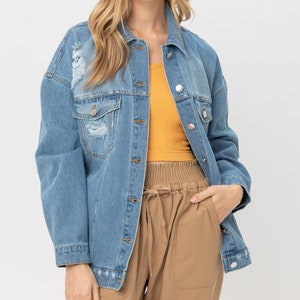 Dressy Jean Jacket Etsy