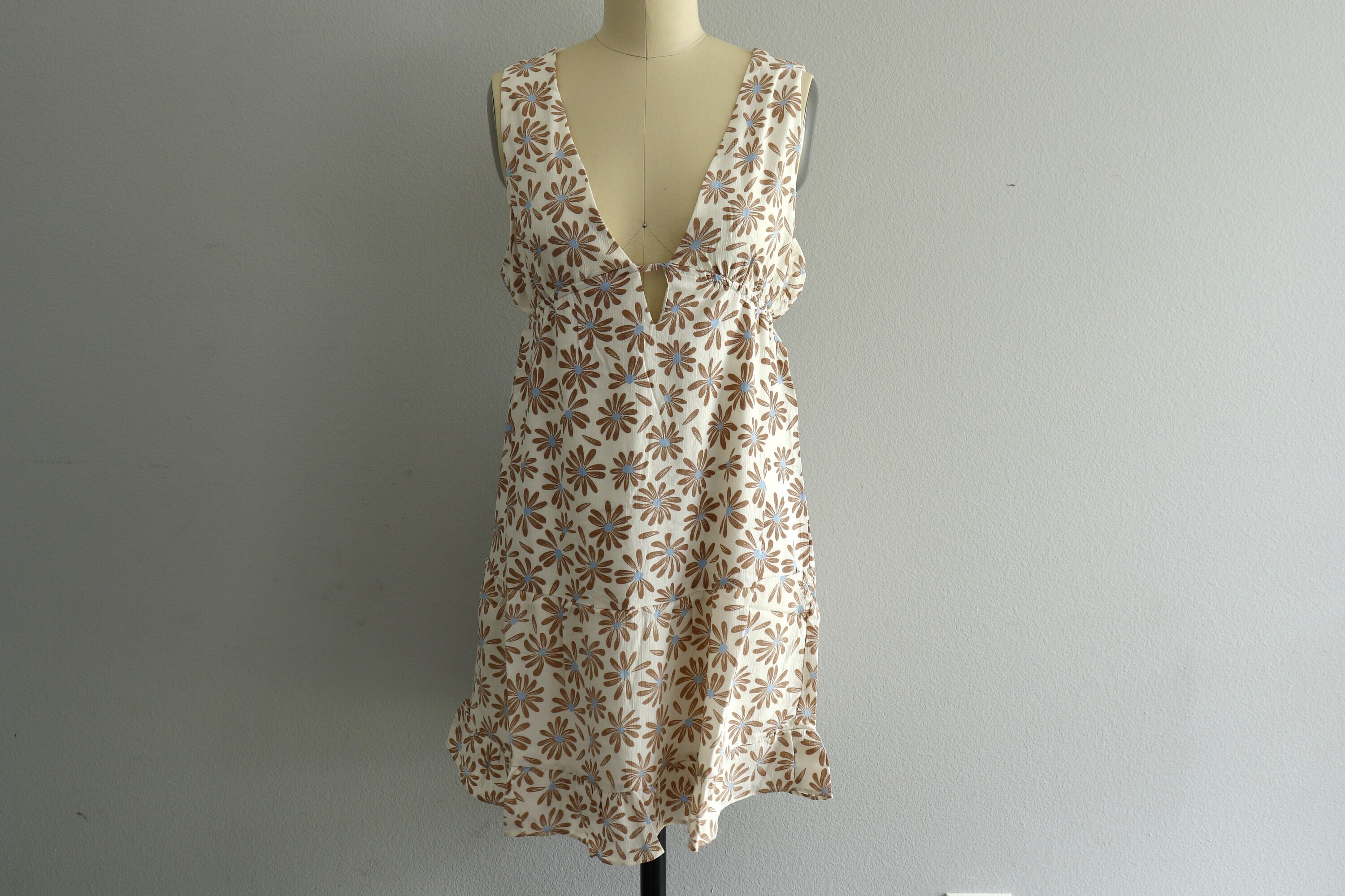 Taupe Halter Dress - Etsy