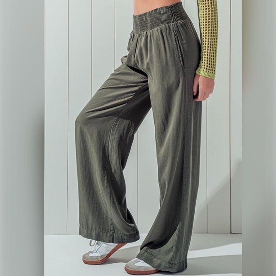 【INCHANT ME】Tencel Low Semi-Wide Pants INCHANT ME】Tencel Low Semi-Wide Pants (INCHANT ME/パンツ