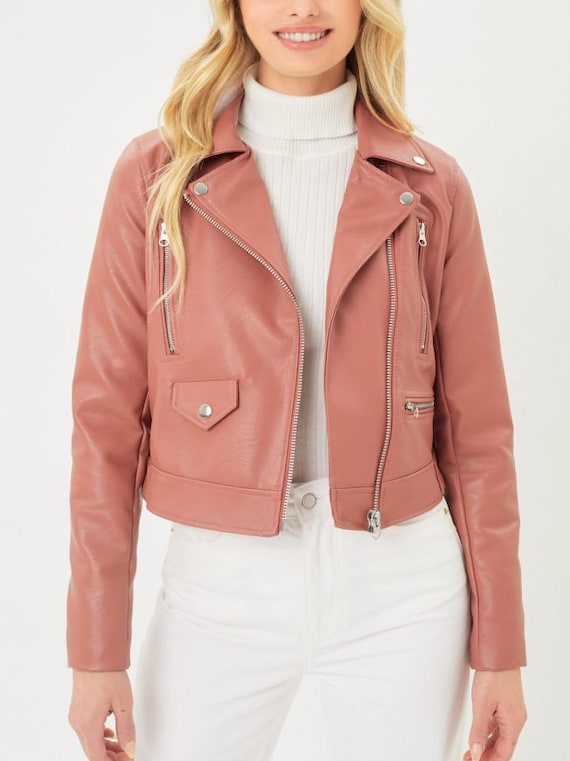 Camel Faux Leather Blazer – Edgy Fashion Boutique