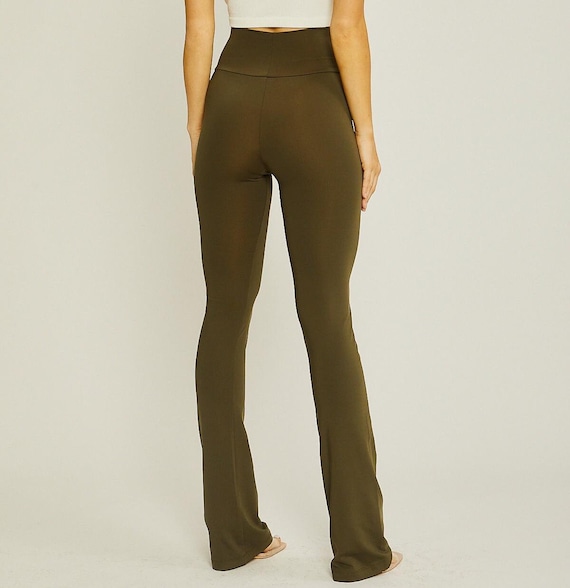 Pantalon Cargo Femme élégant - Tissu élastique Confortable - Coupe Large Fluide - Poches Pratiques - Pour Tous Les Jours, Bureau Ou Sport - 11
