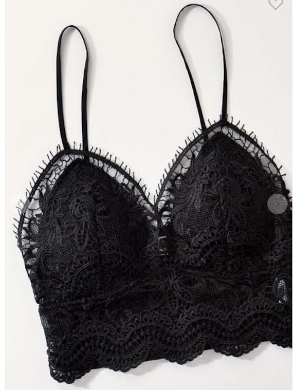 Buy Pour Moi Black Non Padded India Eyelash Lace Bra from Next