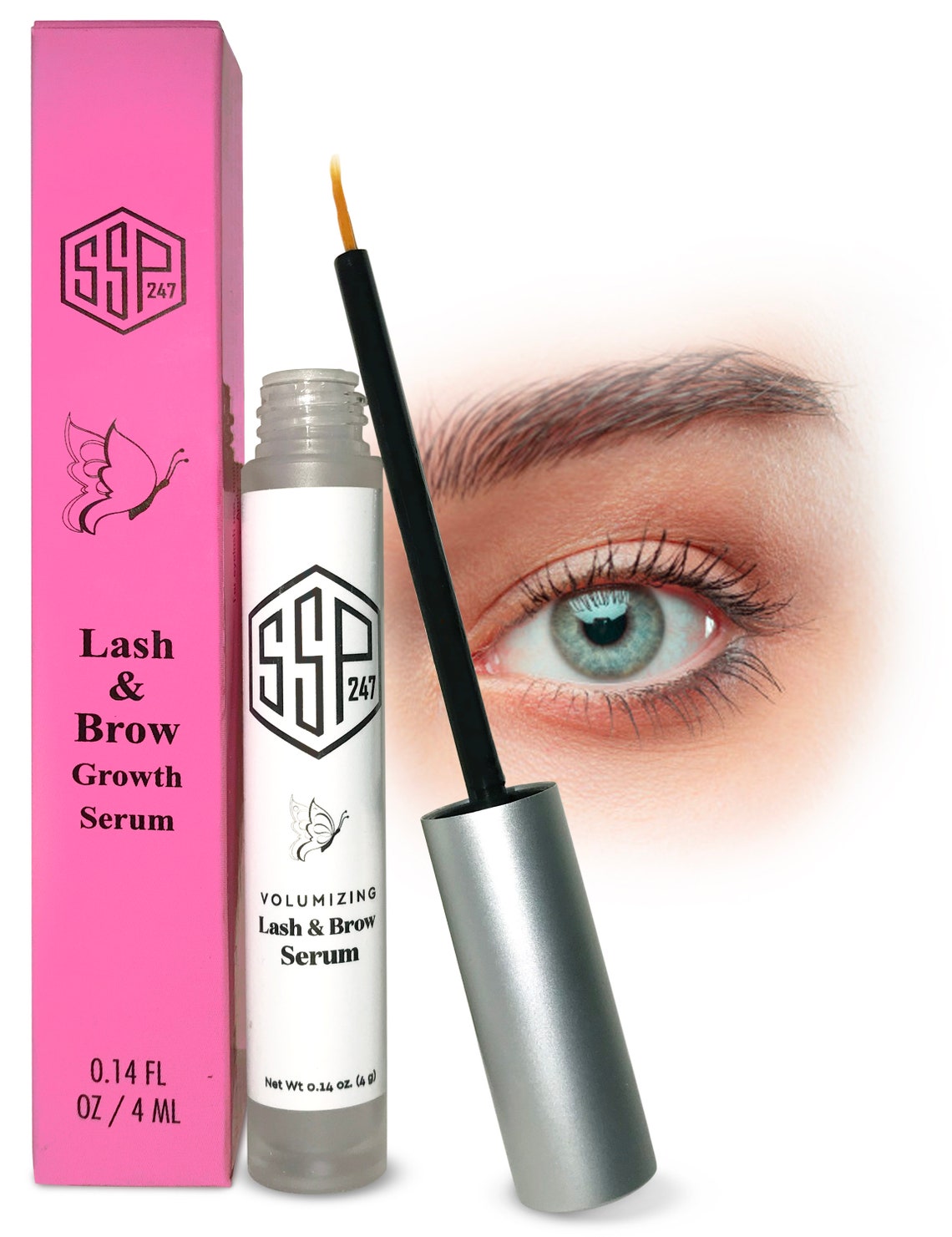 Eyelash and Eyebrow Growth Serum and Lip Plumper Balm Etsy
