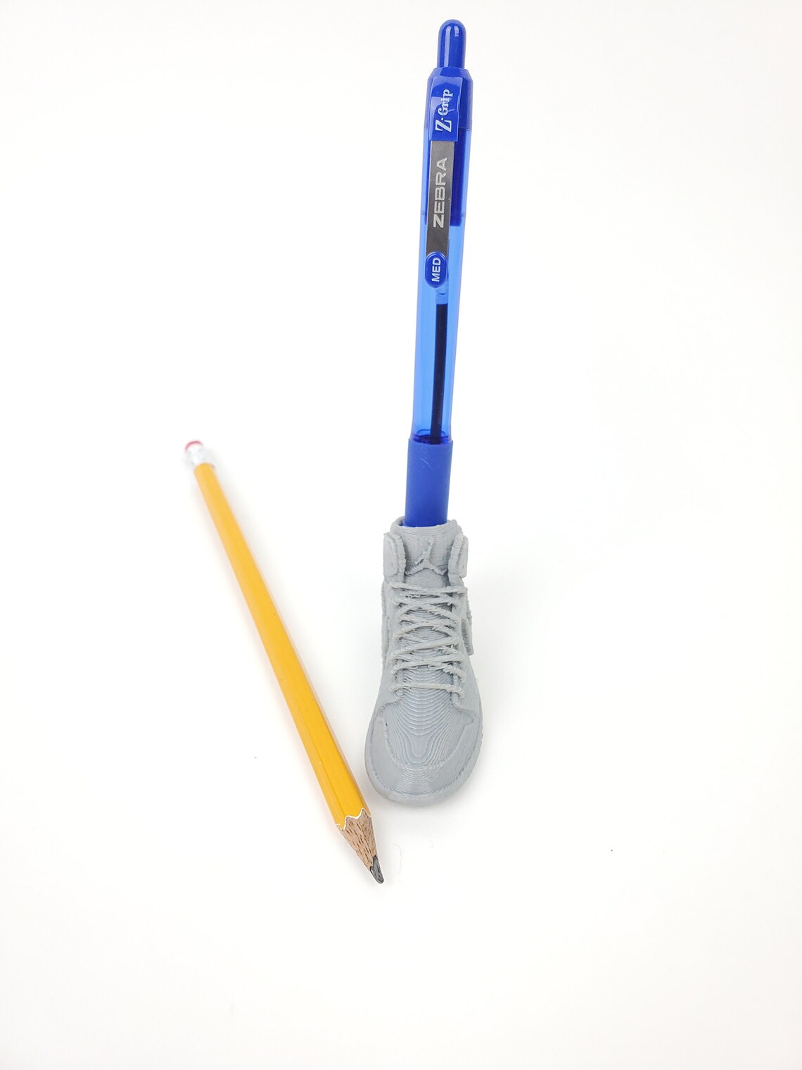 3D Retro Air Jordan 1 pen and pencil holder Gray Etsy