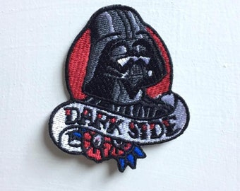 SITH LORD Darth Vader Stars Wars Iron On Sew On Embroidered Patch RETRO SITH LORD Darth Vader Stars Wars Iron On Sew On Embroidered Patch RETRO