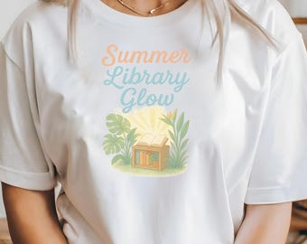 Bücherwurm Sommer T-Shirt / Bücherwurm T-Shirt / Strandbuchliebhaber / Bücherwurm Lesen / Bücherwurm Urlaubsgeschenk