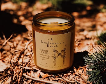 ᛗ Forest of Firs ᛗ • Soy Wax Candle