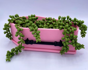 Large Coffin Planter - Coffin catch all - Coffin Box - This coffin is perfect for your succulents or Trinkets!