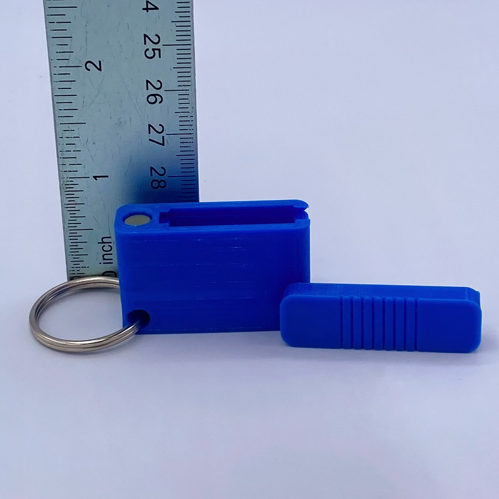 Keychain Case Keychain Pill Case Keychain Earring Case Etsy