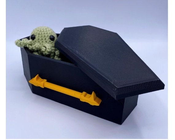 Small Coffin Planter - Coffin catch all - Coffin Box - This coffin is perfect for your Trinkets!