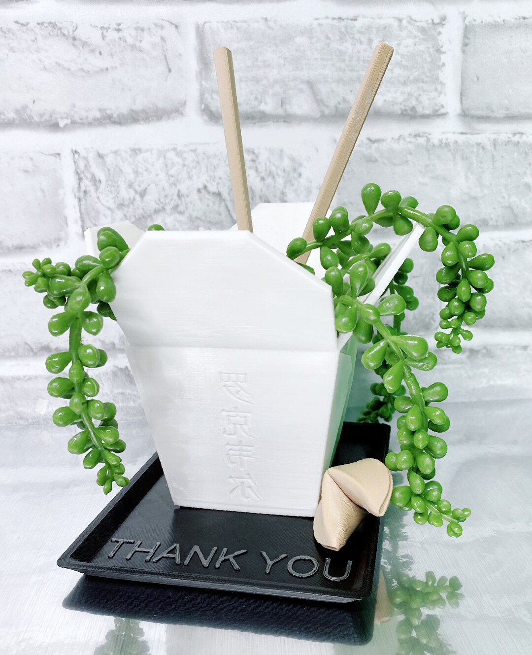 Chinese Takeout Planter Takeout Planter Chinese Takeout Etsy