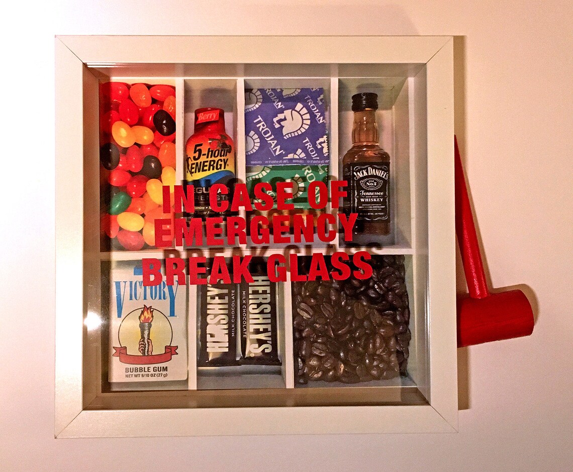 In Case Of Emergency Gift Decor Etsy