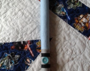 SoftSaber Felt Lightsaber in Jedi Blue -- Free Shipping!