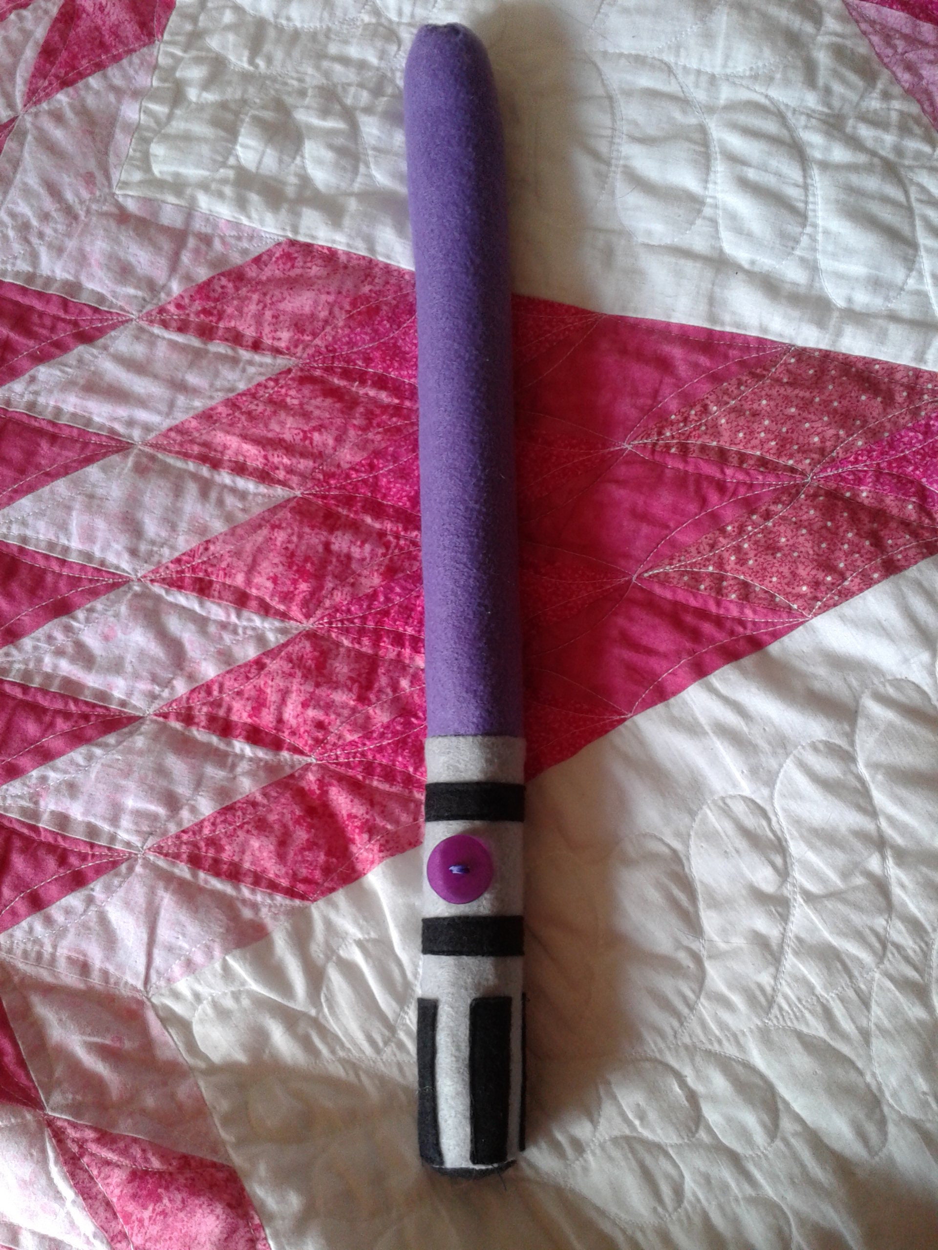 SoftSaber Felt Lightsaber Sword in Noble Purple