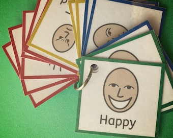 Zone di regolazione delle copie DIGITALI per emozioni e sentimenti del cordino ASD ADHD Autismo