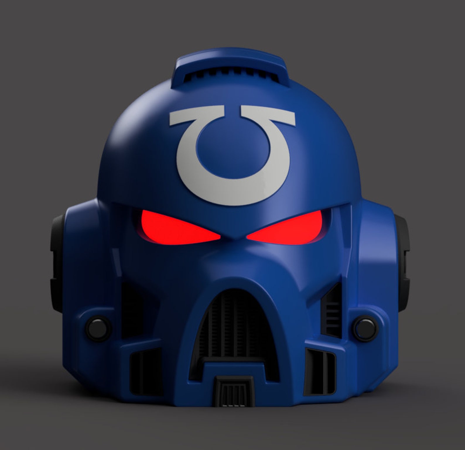 Space Marine Helmet Drawing - Space Marine Type Helmet By Barcenas ...