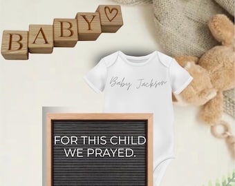 Plantilla editable de Canva para anuncio de bebé / Revelación de embarazo / Anuncio de nacimiento neutral / Descarga instantánea