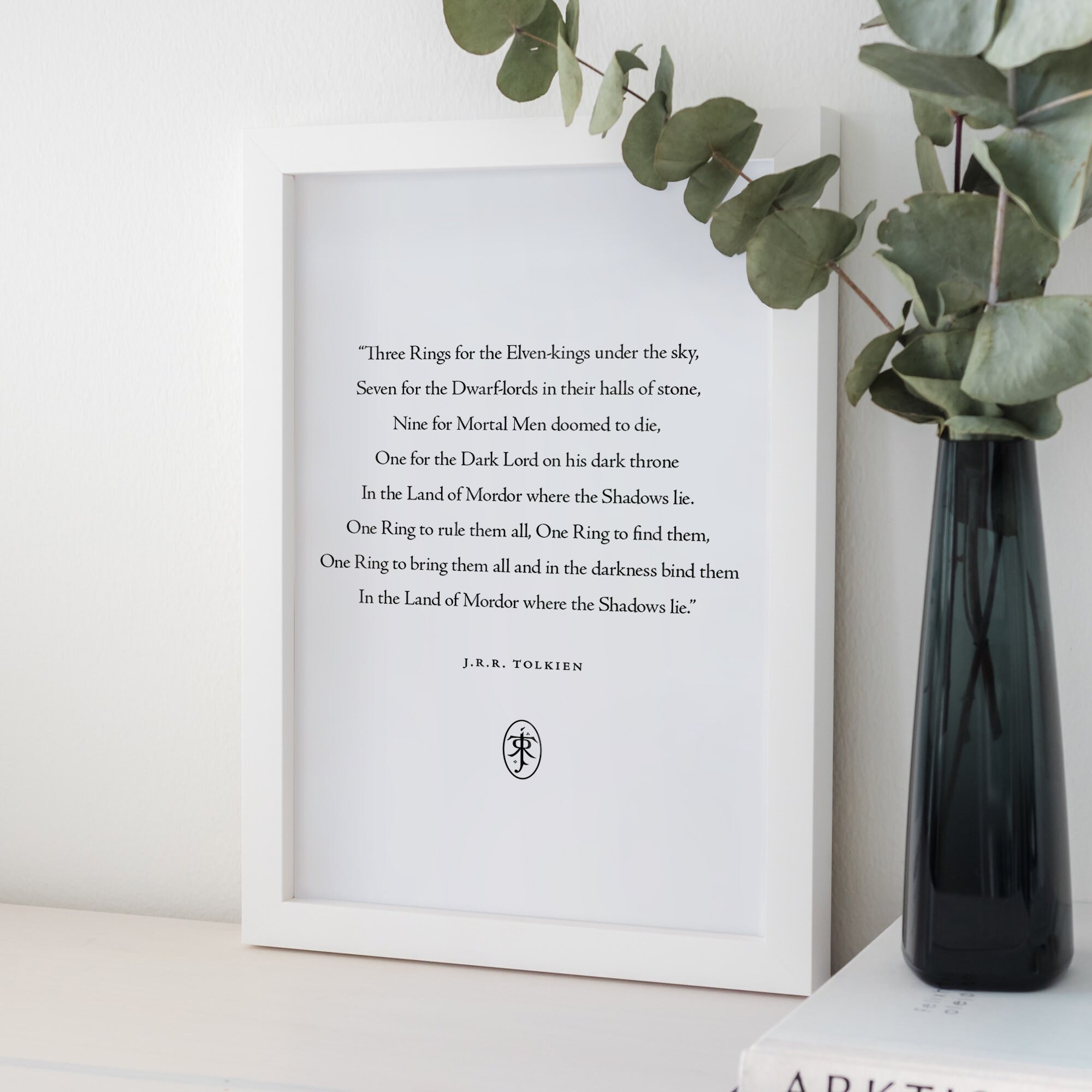 One Ring to Rule Them All Digital Download Quote Print Etsy