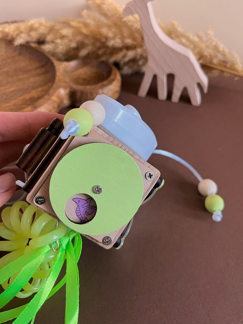 Baby Montessori Spielzeug für die Reise Sinneswürfel für Feinmotorik Kleinkind Aktivitätsbrett