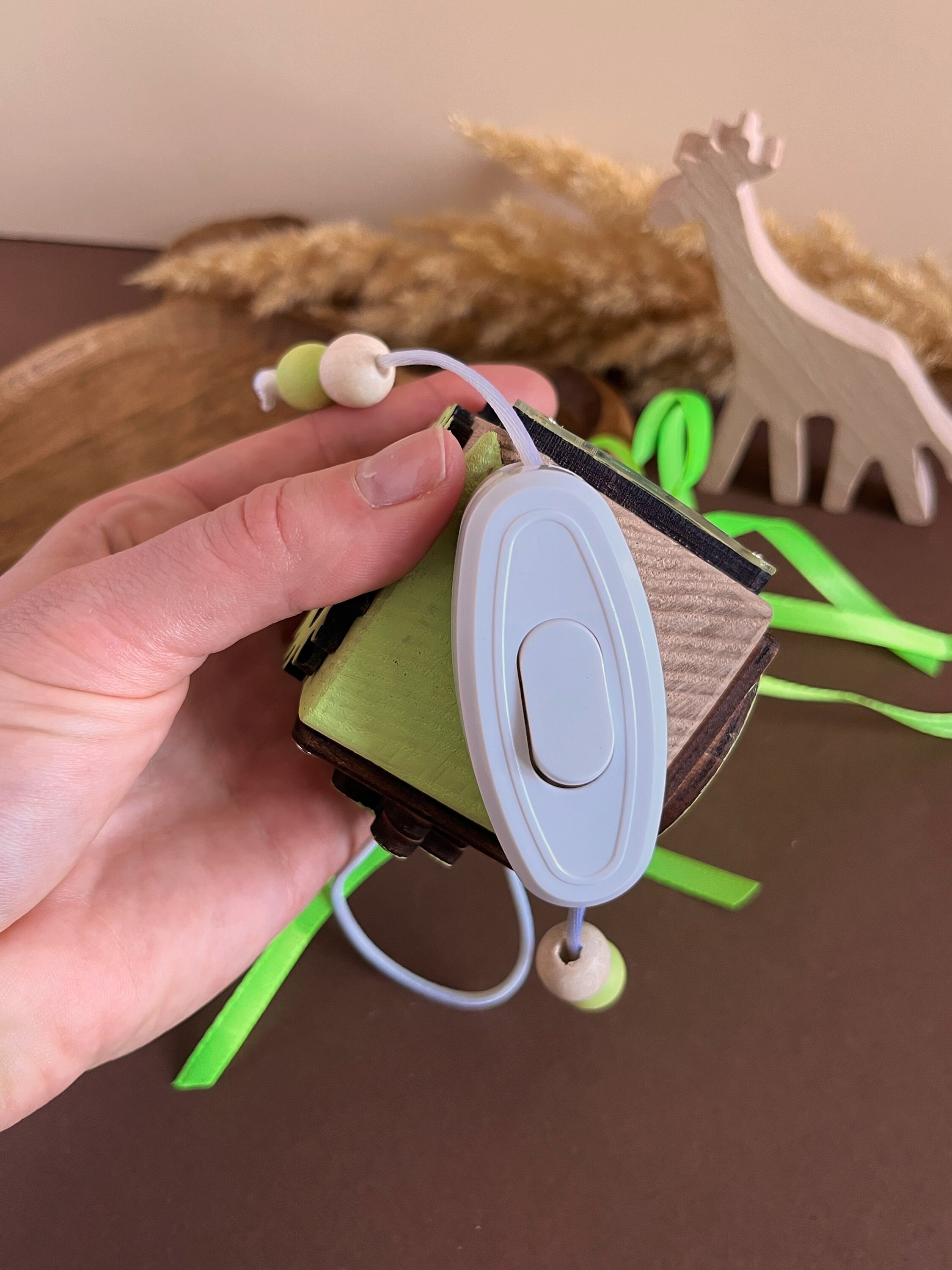 spielzeug für reisen Baby Montessori Spielzeug für die Reise Sinneswürfel für Feinmotorik