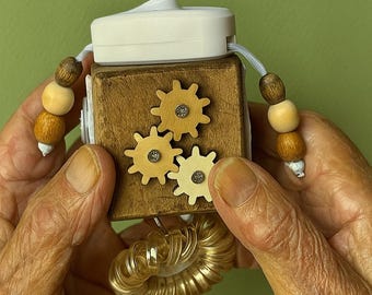 Fine Motor Skills Activity Cube for Stroke Rehab & Alzheimer's Relief