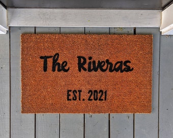 Last Name Doormat