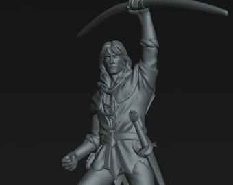 Robin de Sherwood (años 80) Miniatura de mesa de 40 mm - Robin