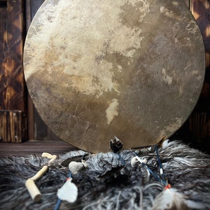 Norwegian Deer Shaman Drum, Medicine Drum, Viking Drum, Ceremony Drum