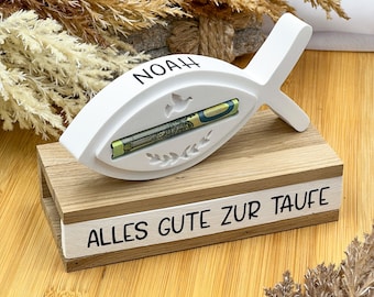 Geldgeschenk Taufe // Geschenk Taufe personalisiert // Taufe Geschenkideen // Geschenk als Taufpate // Geldgeschenk zur Taufe