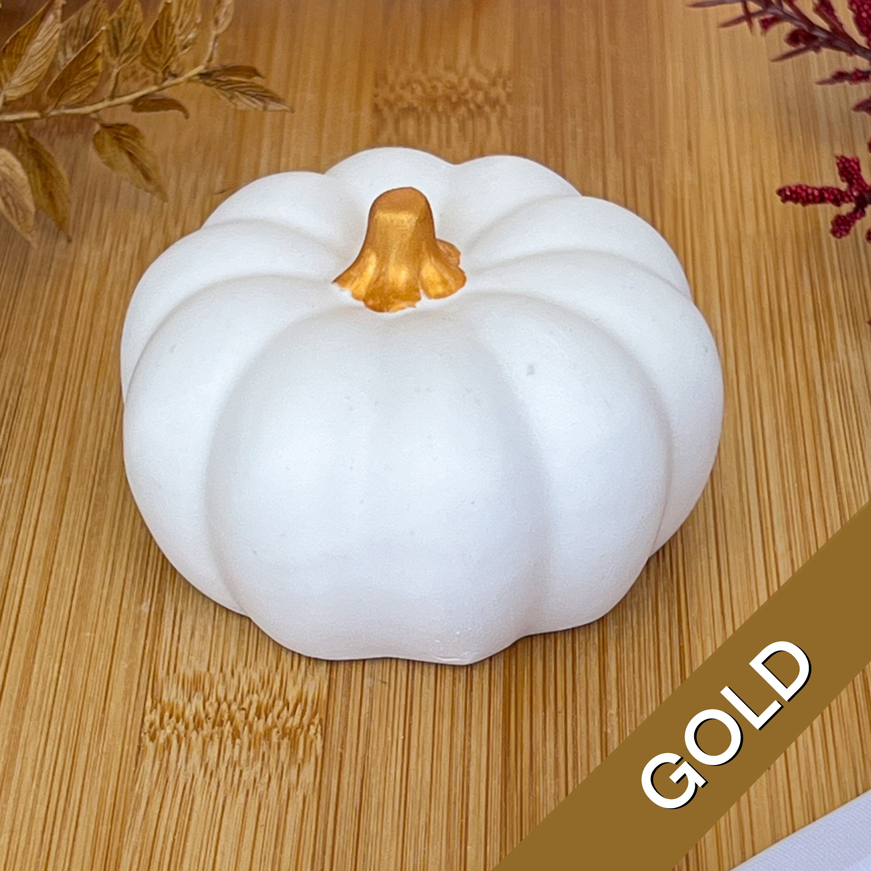 Deko Kürbis weiß // Herbst Geschenk // Moderne Herbstdeko Etsy.de