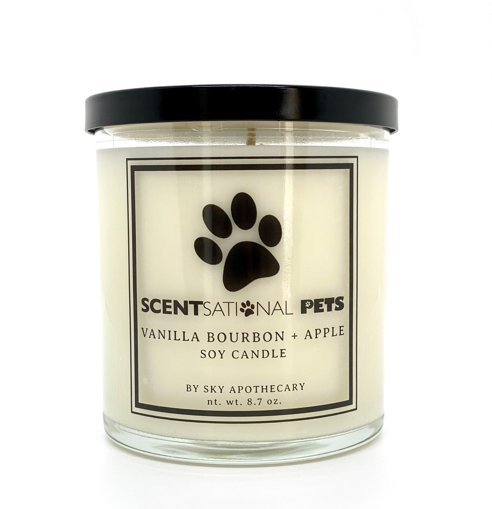 Scentsational pet candle hand poured eco friendly room Etsy