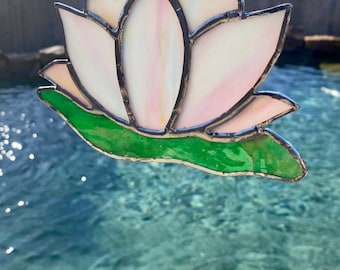 Vitrail Fleur de lotus
