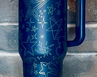 Stars - 40oz Tumblers Stanley or Generic