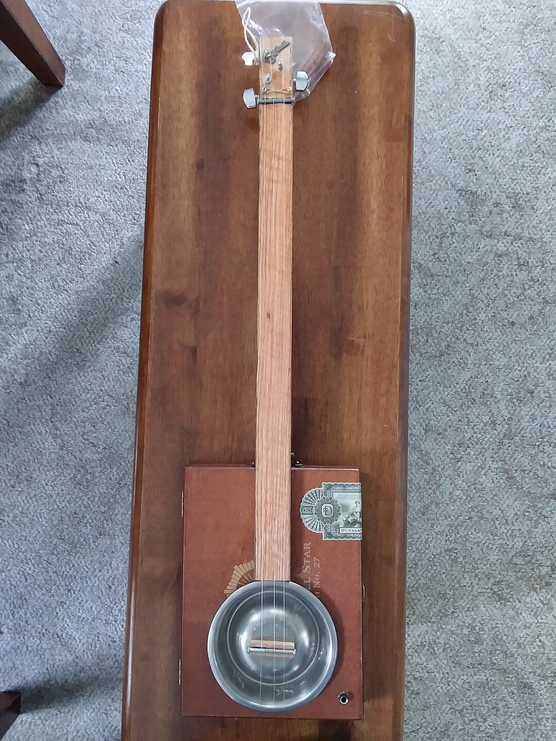 3 String Electric Resonator Cigar Box Guitar Etsy
