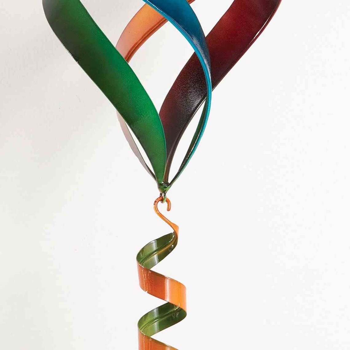 Enameled Rainbow Wind Spinner Beautiful Weather Resistant Etsy