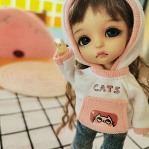 Sm057- Hoodie T-shirt for Lati Yellow / Pukifee