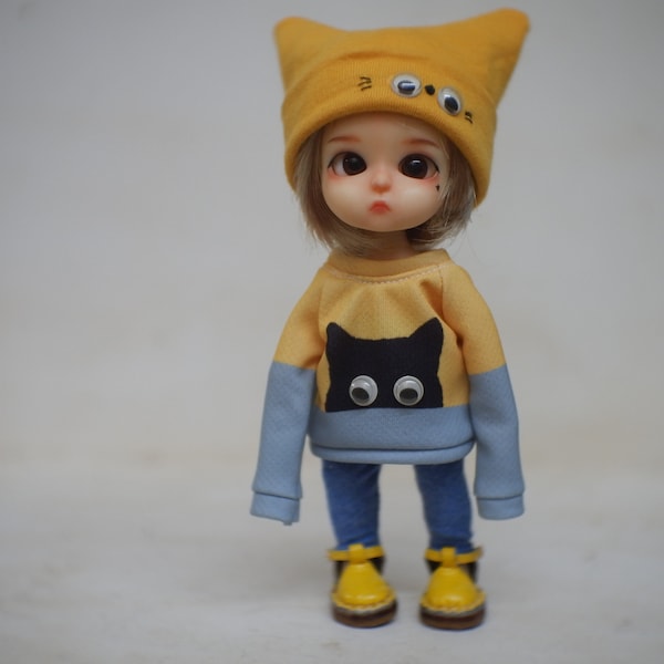 T-shirt ,pants and hat for Lati yellow/Pukifee