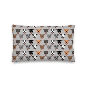 Staffie Rectangular Cushion