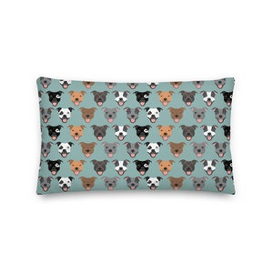 Staffie Rectangular Cushion