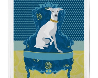 Whippet Cotton Tea Towel