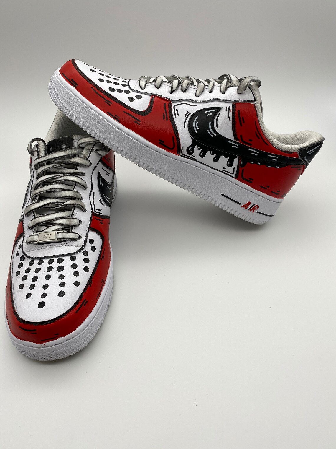 custom cartoon af1