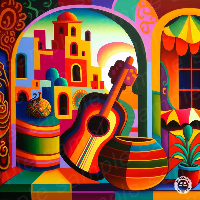 Mexican Wall Art Mexican Art Print Mexican Kitchen Decor Etsy