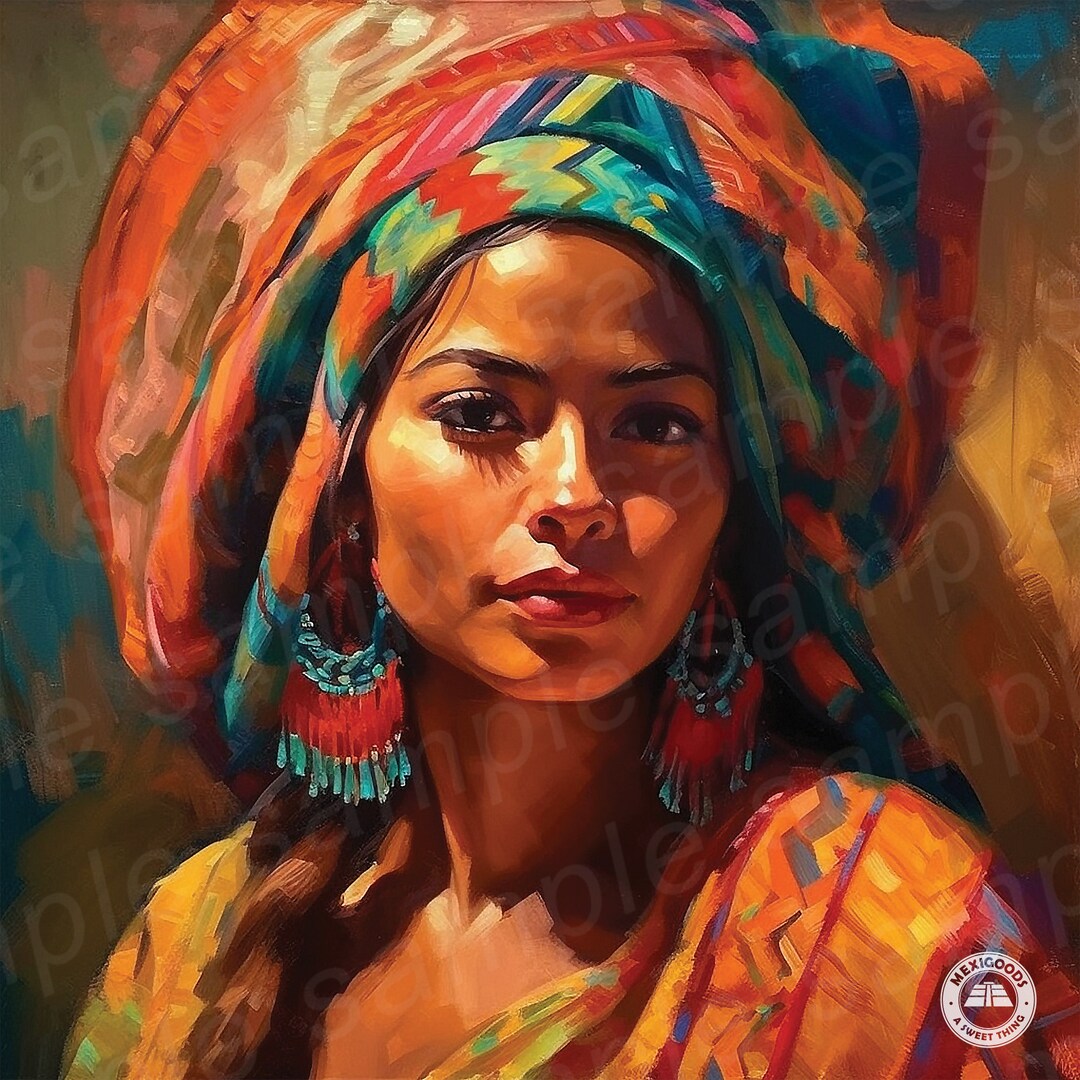 Mexican Wall Art Mexican Art Print Mexican Fashion Decor Etsy