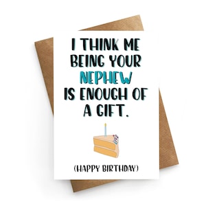 Carte d'anniversaire pour oncle, carte d'anniversaire oncle, carte d'anniversaire tante, carte d'anniversaire drôle pour oncle, carte d'anniversaire de neveu
