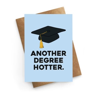 Carte de remise de diplôme, Carte de félicitations pleine d'esprit, Carte de diplôme obtenu, Carte de célébration de diplômé drôle, Carte d'humour intelligent, Carte de diplôme plus chaude