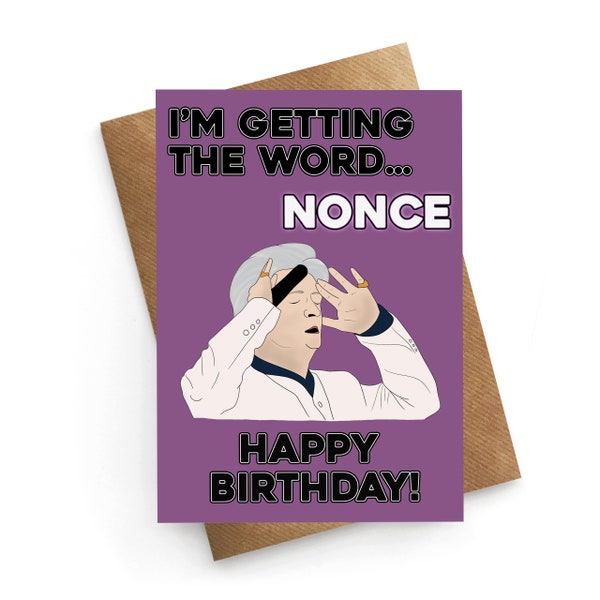 Funny Birthday Card, TV Show Birthday Card, Funny Birthday Brother, Friend Birthday Baptiste, Birthday Card Girlfriend, Work Friend Birthday